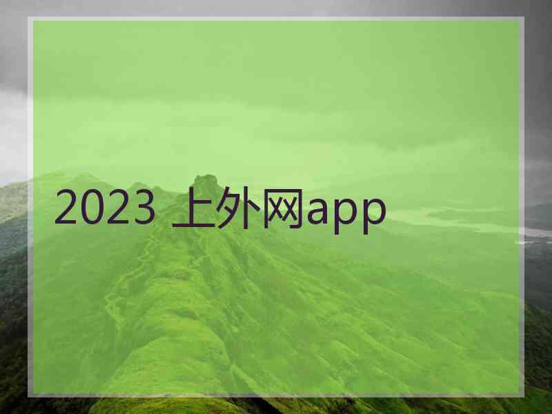 2023 上外网app