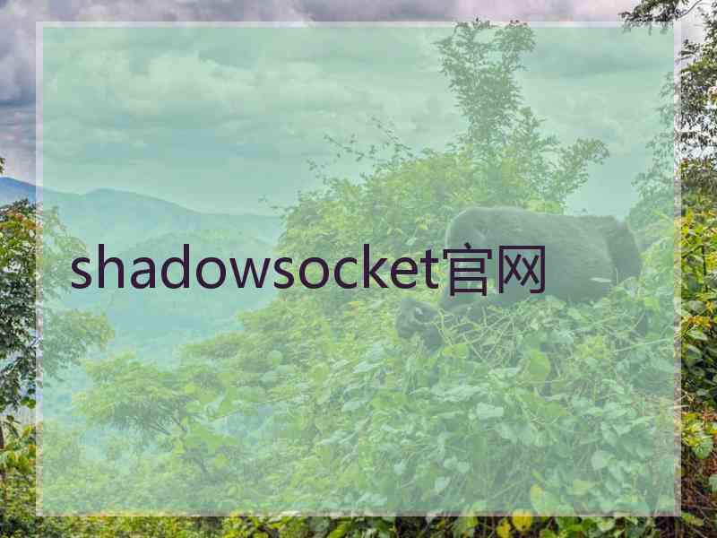 shadowsocket官网