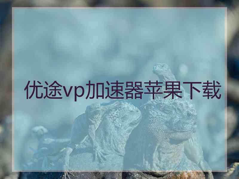 优途vp加速器苹果下载